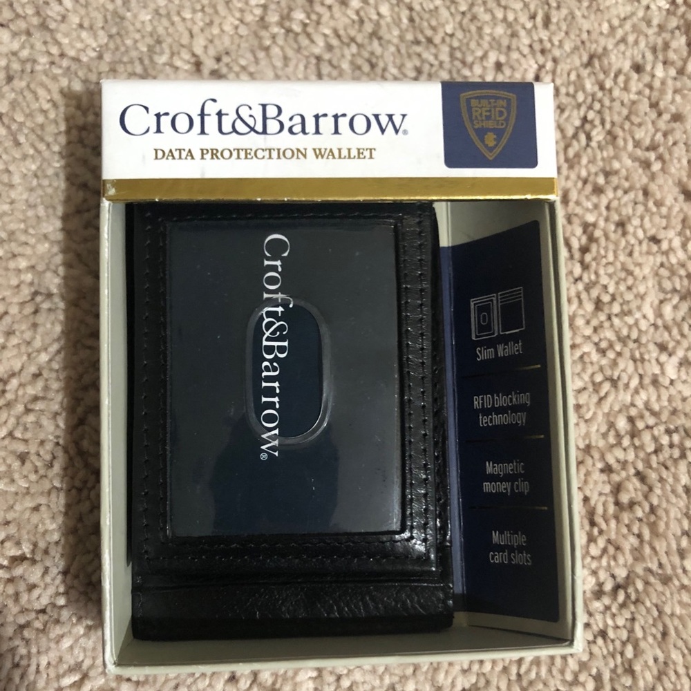 NWT Croft & Barrow® RFID-Blocking Organizer Wallet